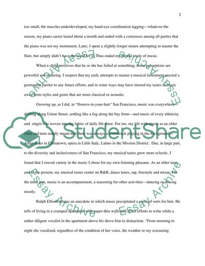 Enrichment and Enhancement of Life by the Inclusion of Music