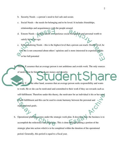 Introduction to Management