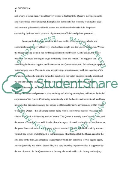 The Use of Music in Film: The Queen and The Lord of the Rings Trilogy