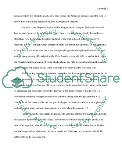 How Does It Feel to Be a Problem Being Young and Arab in America by Bayoumi