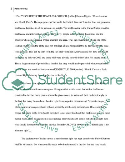 Why Is Health Care a Fundamental Human Right