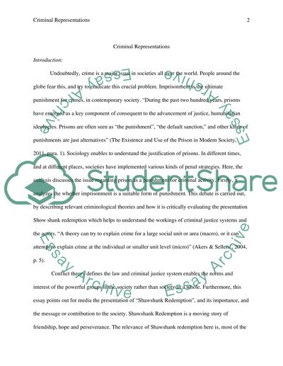 Criminal Representations