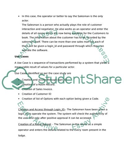 Charlton Lodge: Analyzing the Case Study