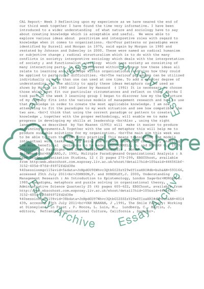 Positivism and Interpretive Roles with Regard to Knowledge