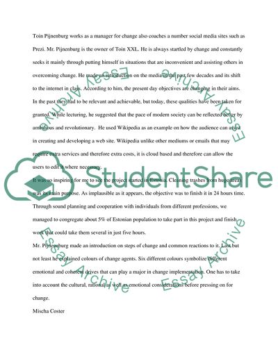 Marco Leeuwerink as a Public Relations Officer in the Hague