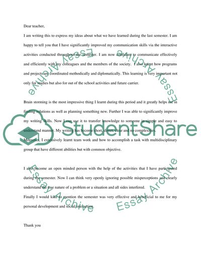 Ideas for Good Education