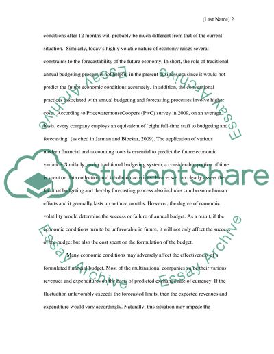 Performance Management assignment