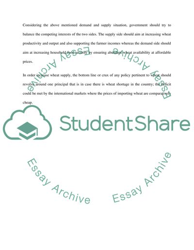 Macroeconomics - The Great Food Crises