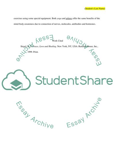 Mind-Body Connection