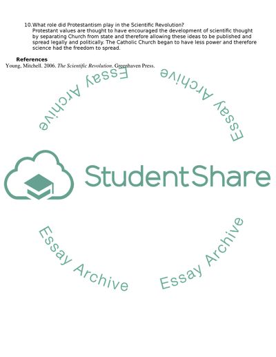 Scientific Method Assignment