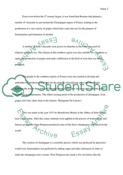 Champagne and Its Origins