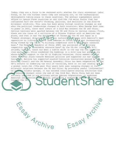 Influence and Impact of Asia Pacific on US Business