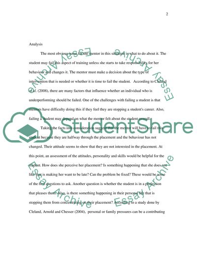 The Placement Opportunities in the Study of Nursing