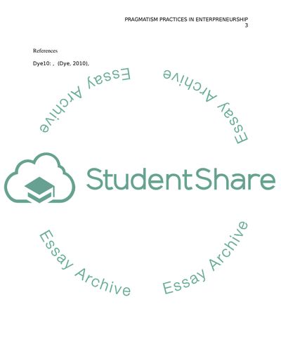 Entrepreneurship as the Major Focus of the Public Policies