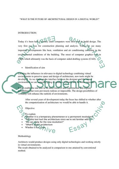 Future Digital Design Process