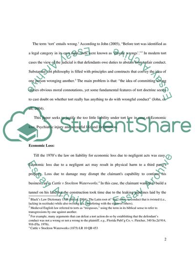 The Effect of the House of Lords Judgment in Ruxley Electronics and Construction Ltd V Forsyth37
