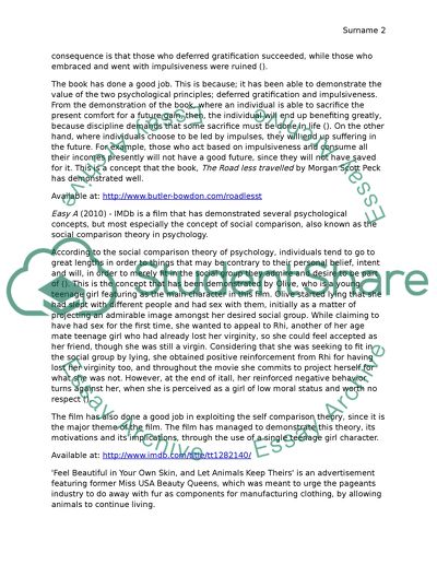 Non-Psychology Media Concepts