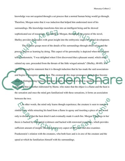 Inductive Reasoning In Frankenstein Essay Example Topics And Well Inductive Reasoning In Frankenstein