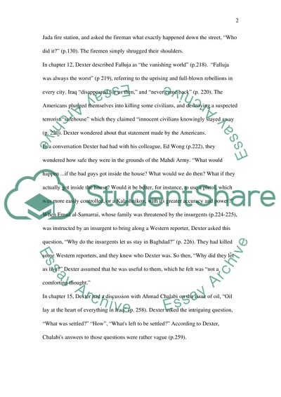 Dexter Filkins, The Forever War. New York: Vintage Books, 2008