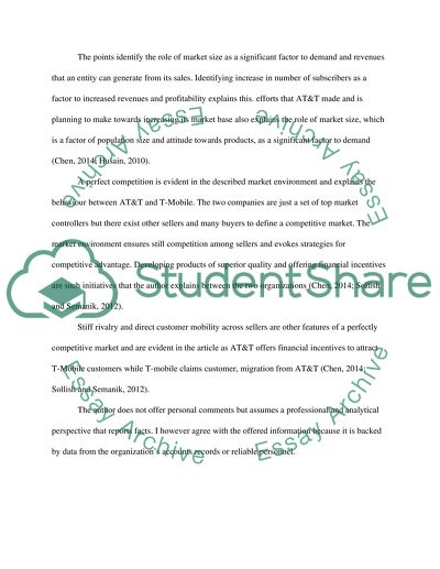 Assignment 1: Principles of Economics