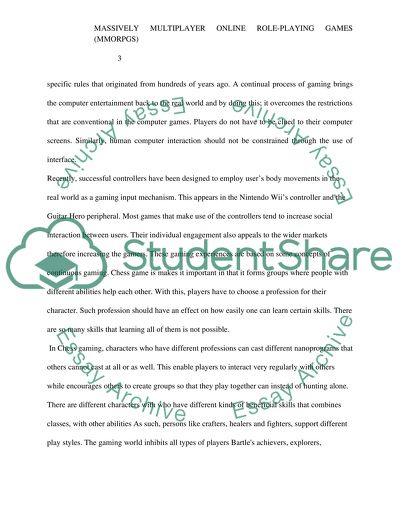 Online Chess Gaming - Characters Who Have Different Professions Can Cast Different Nano Programs