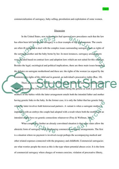 Surrogacy in the USA