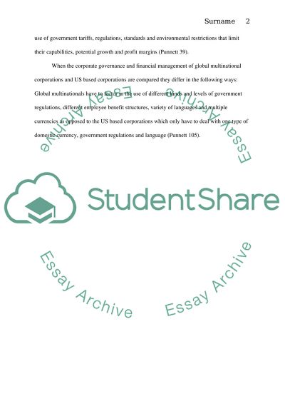 Ethical Standards on Global Market