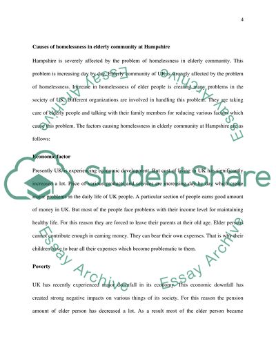 Supported Housing for Homeless Persons