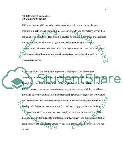 Customer Trust: Methods of Online Retail Companies