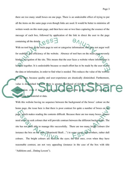 Characteristics of an Effective Version of a Website