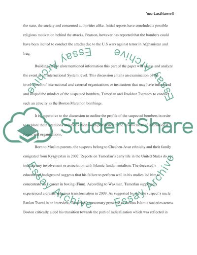 Analyzing Boston Bombings - Terrorism or Not Terrorism