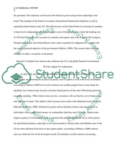 Complexities of the U.S. Financial System