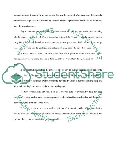 Hysteria as an Illness