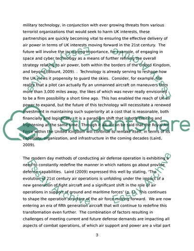 The Near-Term Future of UK Air Power