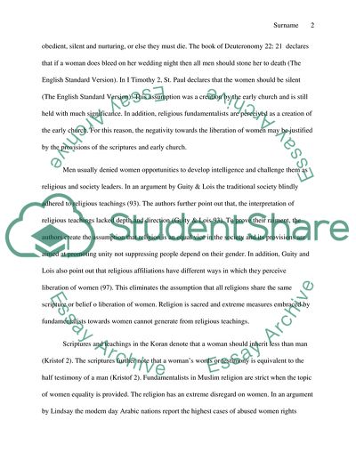 Why Are Fundamentalists in All Religions so Bitterly Opposed to Women Being Educated