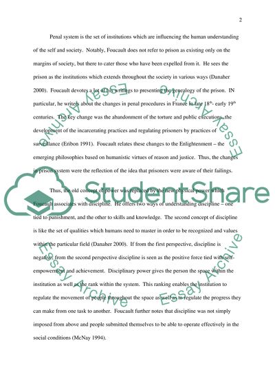 Michel Foucaults Theories