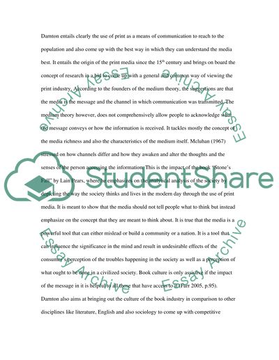 Development of Print Media