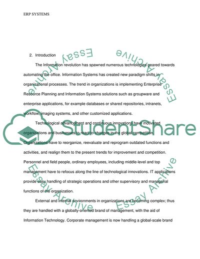 Critical factors for successful implementation of ERP systems