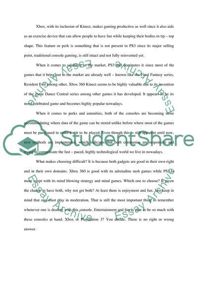 Gadgets and Gaming: Difficult Choices