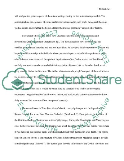 Gothic Architecture Aspects