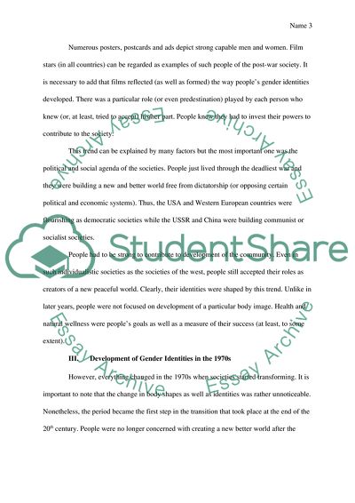 A Profound Impact on Development of Gender Identities