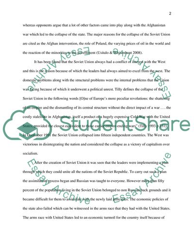 The Soviet Union Collapse