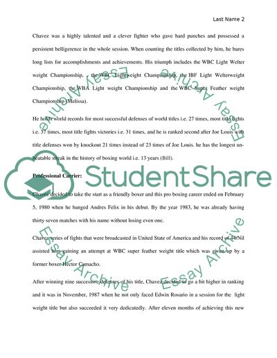 Julio Cesar Chavez Gonzalez