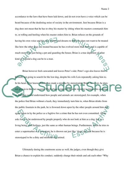 Portrait Of A Dog from FAMILY GUY