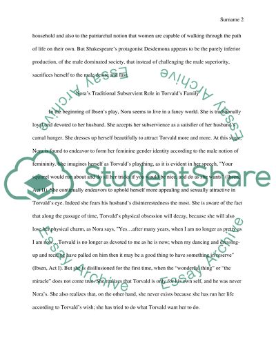 Portrayal of Women as a Plaything in the Hands of Their Male Counterparts