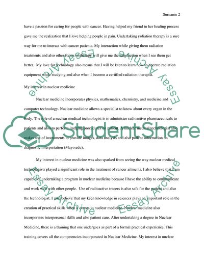 Radiation Therapy Program and Nuclear Medicine Program