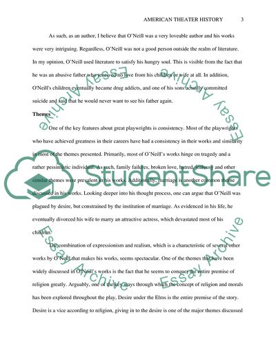 American Theater History