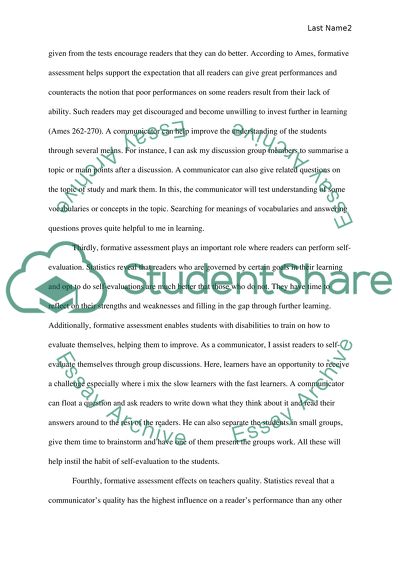 Significance of Formative Incident