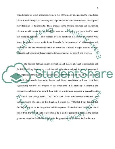 Agency or Funding Regime That Promotes Physical Regeneration