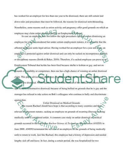 Discrimination at workplace